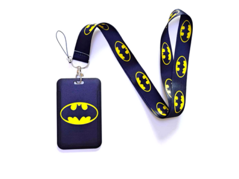 Batman Lanyard ID Badge Holder