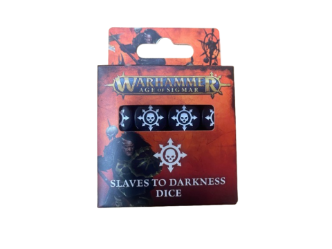 Games Workshop - Warhammer - Age of Sigmar - Slaves to Darkness: Dice Set (Themed Dice Set)