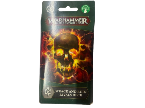 Games Workshop - Warhammer Underworlds - Rivals Deck: Wrack and Ruin (2024 2nd Edition) Printed Cards for Warhammer Underworlds 