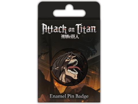 Attack on Titan Enamel Pin Badge (Attack Titan Design) 