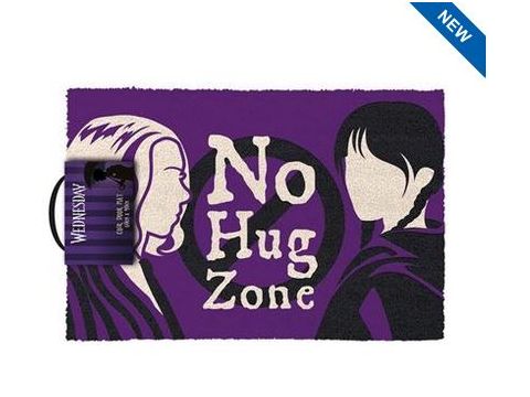 Wednesday Addams (No Hug Zone) Doormat