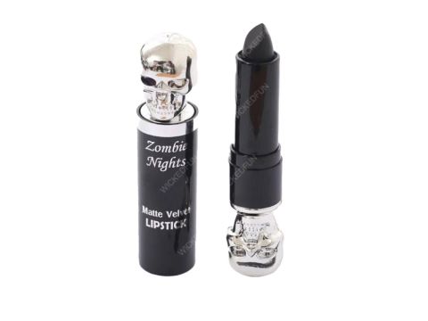 Black Matte Velvet Lipstick 