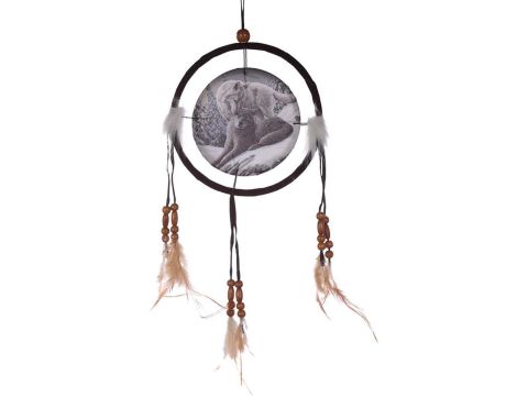 Lisa Parker Dreamcatcher - Wolf - Snow Kisses (16cm)
