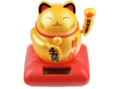 Waving Cat Solar Powered Flip Flap 