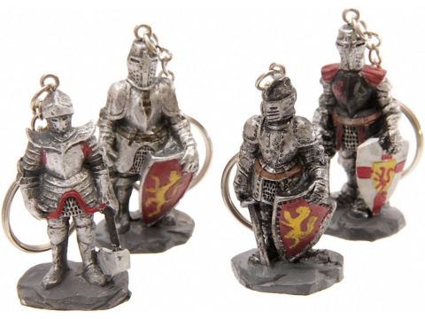 Medieval Knight Key Ring (1 SUPPLIED)