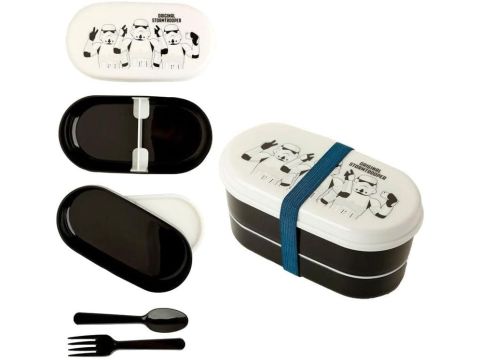 The Original Stormtrooper Stacked Bento Box - Lunch Box