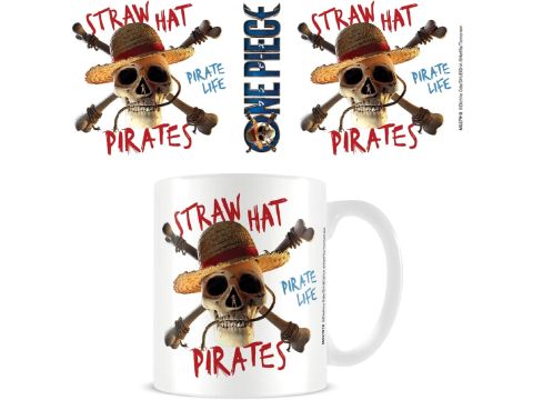 One Piece Mug (Live Action Pirate Emblem Design)