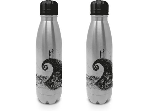 The Nightmare Before Christmas Water Bottle (Silhouette Design)