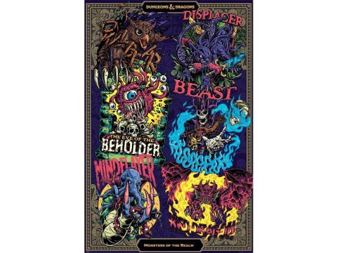 Dungeons & Dragons - Maxi Poster (61cm x 91.5cm) - Monsters of the Realm