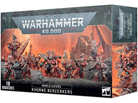 Warhammer 40k - Chaos World Eaters Berserkers of Khorne 
