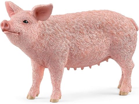 SCHLEICH Pig Farm World Toy Figurine 