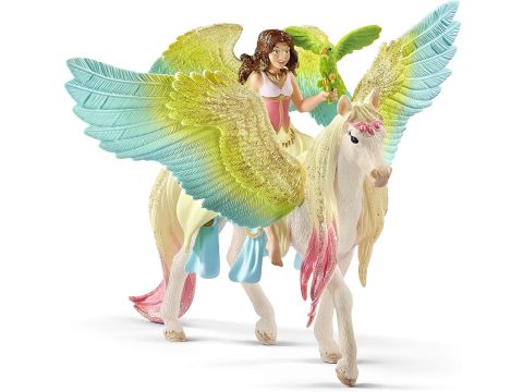 Schleich Bayala Fairy Surah with Glitter Pegasus