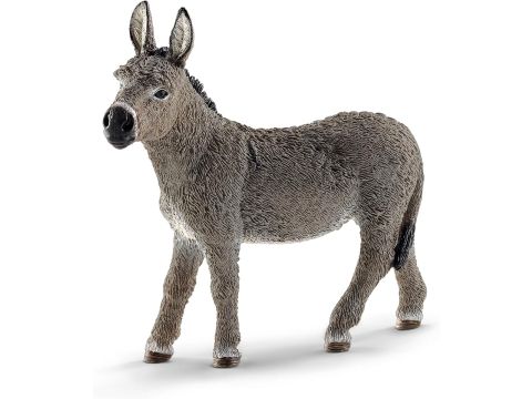 SCHLEICH Donkey Farm World Toy Figurine