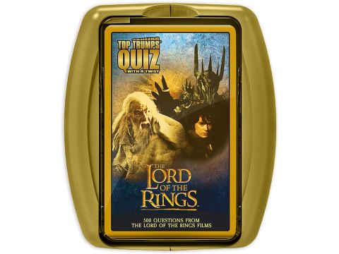 Top Trumps Lord of the Rings Quiz Game