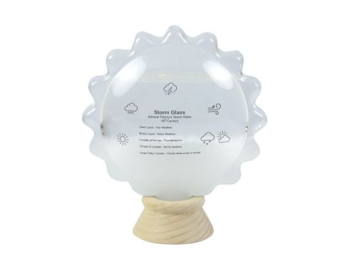 Sun Shaped Storm Cloud Bottle Weather Station Set 