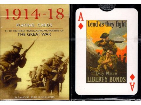 Piatnik Playing Cards - World War 1 single deck