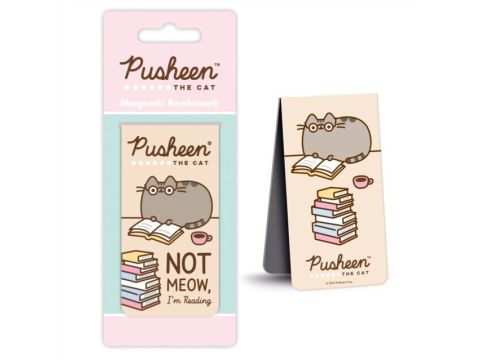 Pusheen Not Meow I'm Reading Magnetic Bookmark - New