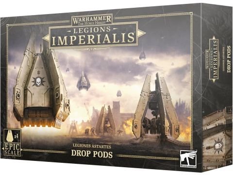 Games Workshop - Warhammer - Legions Imperialis - Legiones Astartes: Legion Drop Pods 