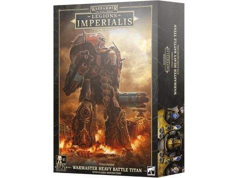 Games Workshop - Warhammer Warhammer - Legions Imperialis - Warmaster Heavy Battle Titan with Plasma Destructors