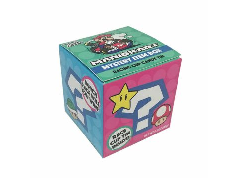 Nintendo Mario Kart Mystery Blind Box Hard Candy Tin (1 SUPPLIED)