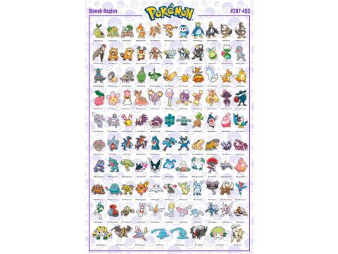 GB eye Pokémon Sinoh 61 x 91.5cm Maxi Poster 