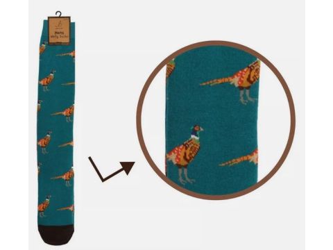 Funky Welly Socks - Pheasant