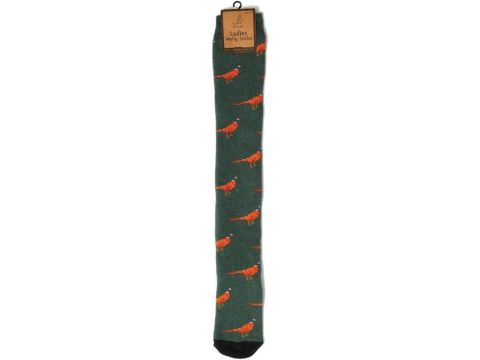 Funky Welly Socks - Country Pheasant
