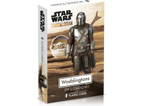 Star Wars The Mandalorian Waddingtons Number 1 Playing Card Game