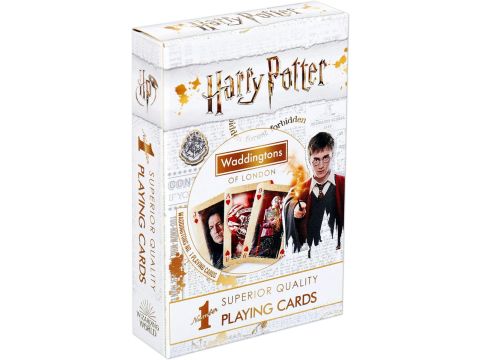 Waddingtons Number 1 Harry Potter Playing Card Game, enter the magical world of Hogwarts and play with Harry, Ron, Hermione, Dumbledore, Snape and Hagrid