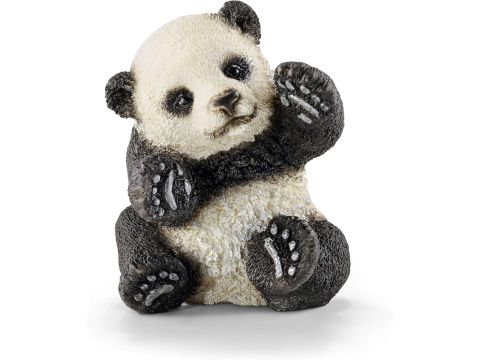 SCHLEICH Panda cub, playing Wild Life Toy Figurine 