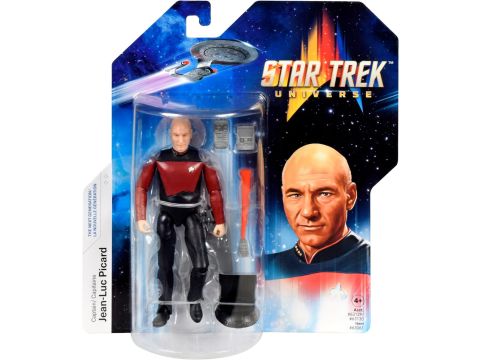 Bandai Star Trek Figure Captain Jean-Luc Picard | 5'' Captain Picard Star Trek The Next Generation Action Figure 