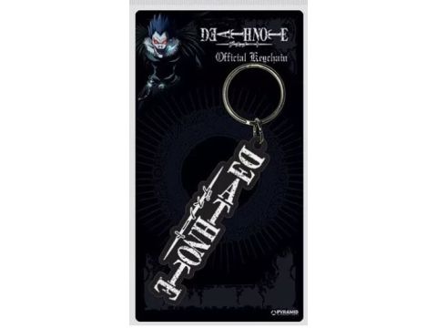 Death Note Logo Rubber Keychain