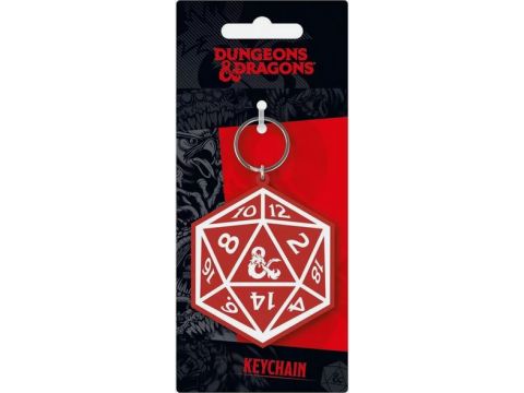 DUNGEONS & DRAGONS (DICE) PVC KEYCHAIN KEYCHAIN