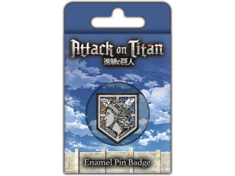 Attack on Titan Pyramid International Badge Pack, Multicolour, One Size 