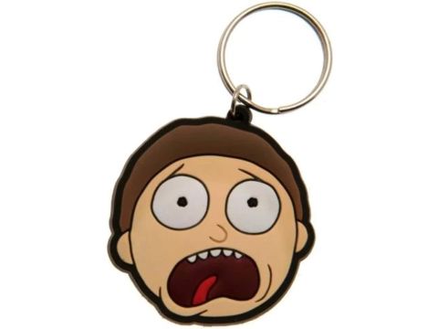 Rick & Morty Rubber Keychain