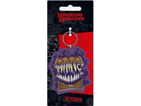 DUNGEONS & DRAGONS (MIMIC) PVC KEYCHAIN