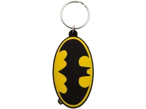 DC Comics-Batman Symbol Rubber Keychain