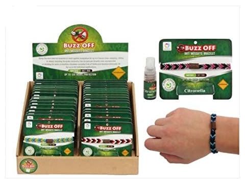 BUZZ OFF - Anti Mosquito Bracelet (1 SUPPLIED)