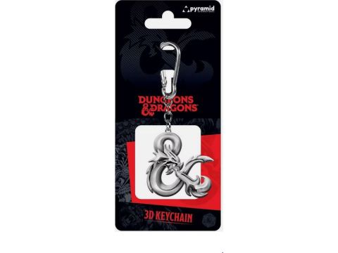 Dungeons & Dragons (Dragon Ampersand) 3D Keychain