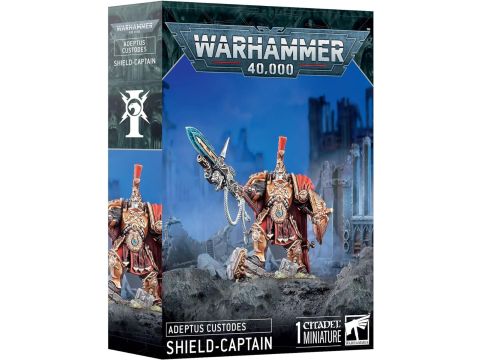 Games Workshop - Warhammer 40,000 - Adeptus Custodes: Shield Captain 