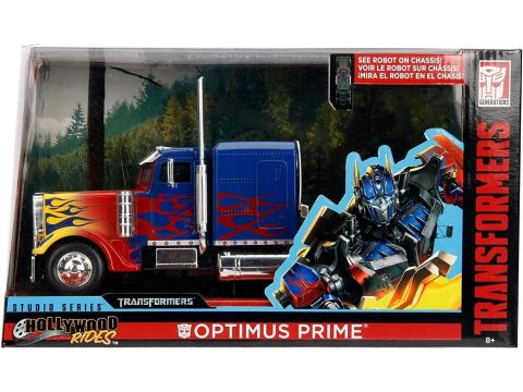 TRANSFORMERS T1 OPTIMUS PRIME 1:24 SCALE DIE-CAST CAR 