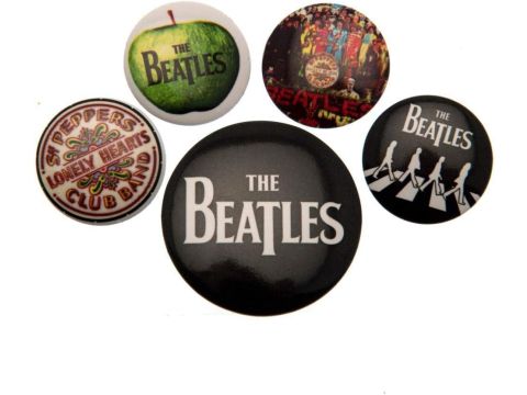 The Beatles (White) Badge Pack