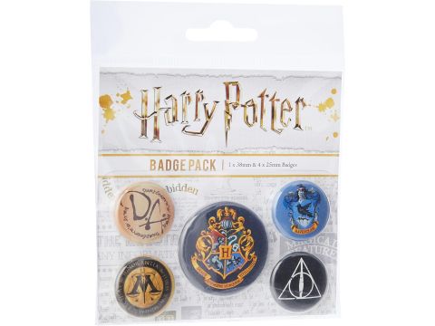 Harry Potter Hogwarts Badge Pack