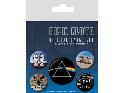 Pink Floyd Badge Pack