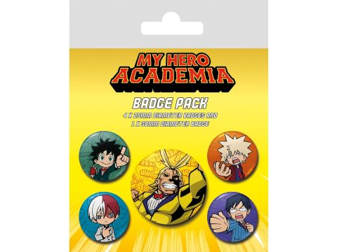 My Hero Academia (Chibi) Badge Pack