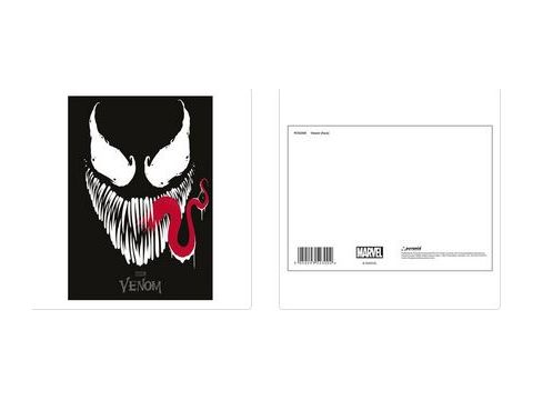 VENOM (FACE) POSTCARD PRINT A6 (1 CARD SUPPLIED)