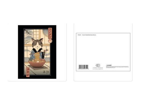 VINCENT TRINIDAD (NEKO RAMEN UKIYO) POSTCARD PRINT A6 (1 CARD SUPPLIED)