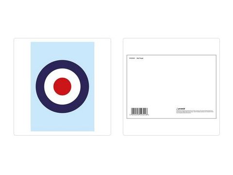 MOD TARGET POSTCARD PRINT A6 (1 CARD SUPPLIED)