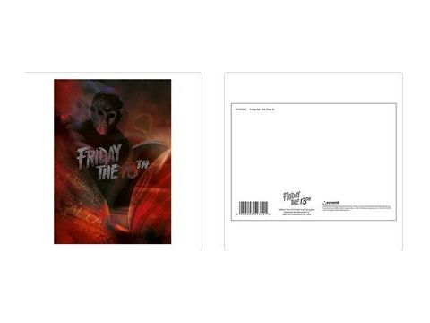 FRIDAY THE 13TH (PART 3) POSTCARD PRINT A6 (1 CARD SUPPLIED)