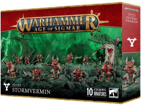 Games Workshop - Warhammer - Age of Sigmar - Skaven: Stormvermin